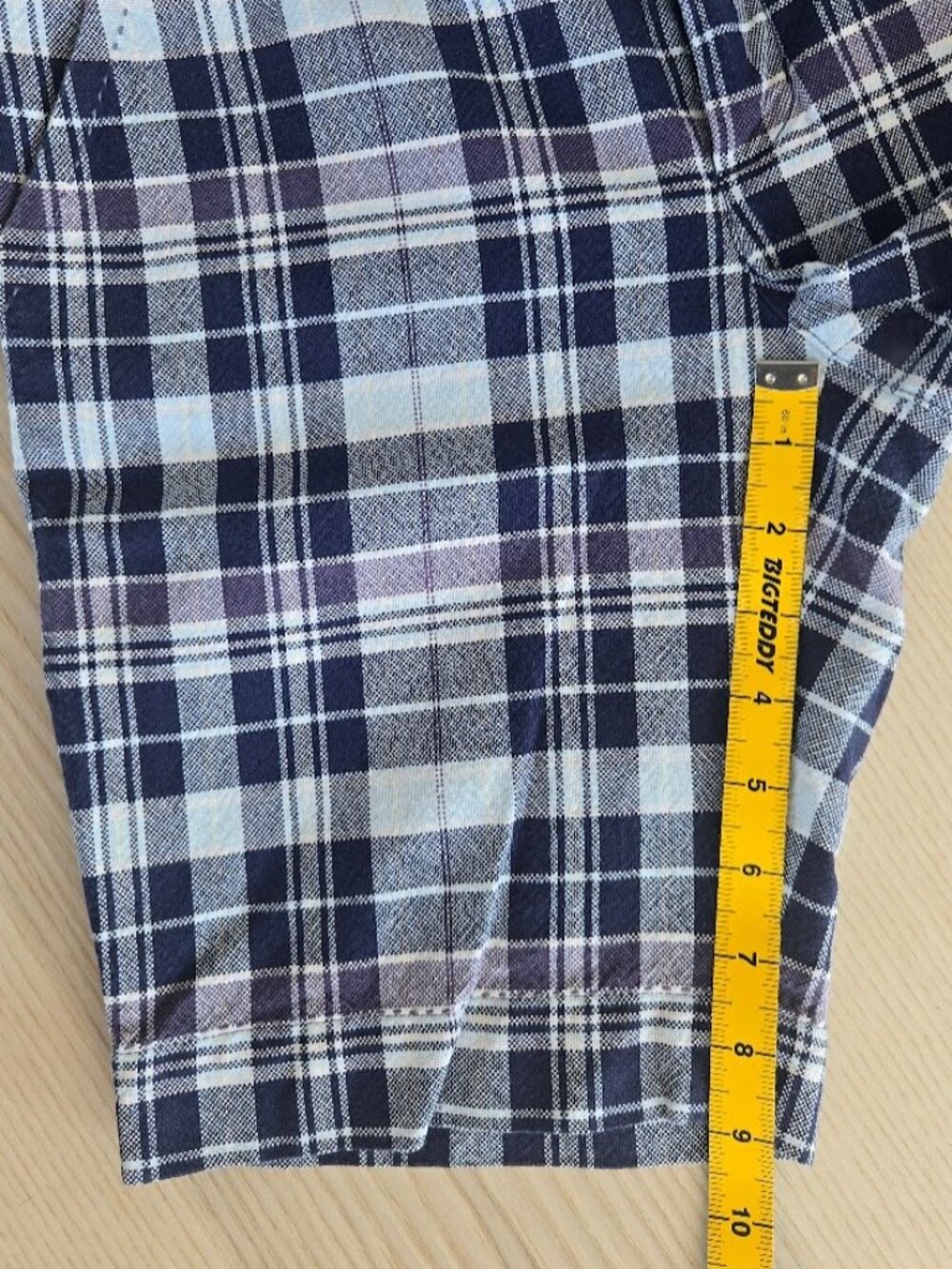 Talula Plaid Tailored Shorts - Picture 5 of 7